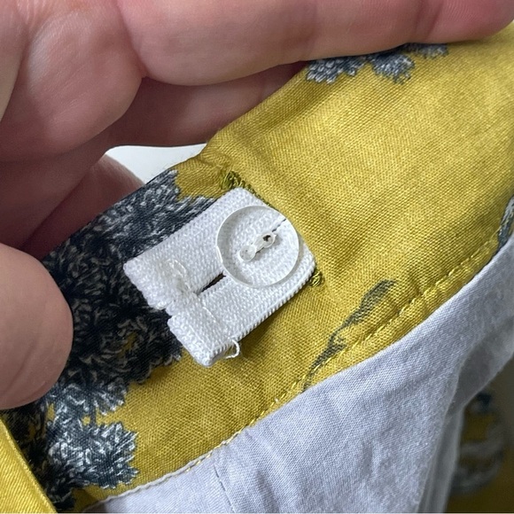 Pili Carrera girl teen mustard gold and grey leopard zebra print mini skirt 14 - Picture 10 of 10